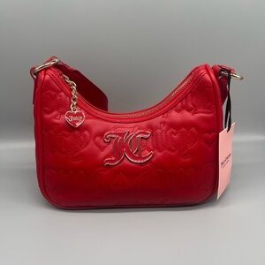 Juicy couture pink league hobo purse